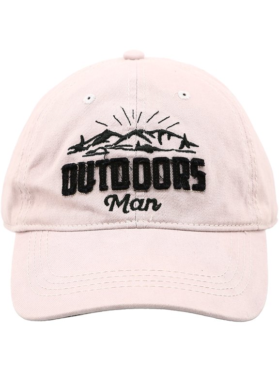 Company - Outdoors Man - Light Gray Adjustable Hat