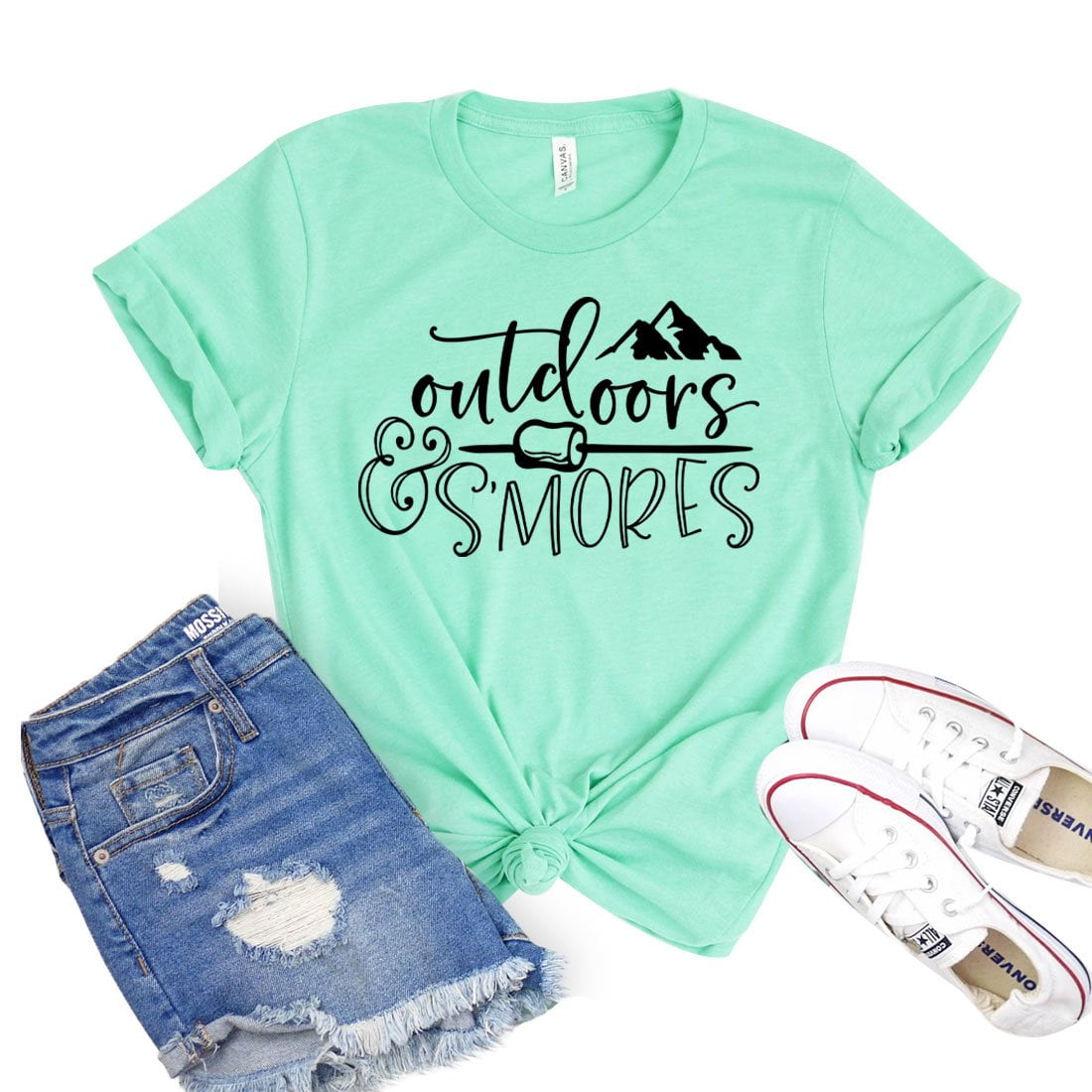 Womens camping hot sale shirts