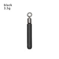 thumbnail image 1 of Outdoors Sports Quick Release Casting Weights Weight Tungsten Hook Connector Line Sinkers Fishing Tools BLACK 3.5G, 1 of 8