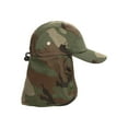 thumbnail image 1 of Outdoors Sun Protecting Flap Hat- Camo, 1 of 1
