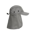 thumbnail image 1 of Outdoors Sun Protecting Flap Hat- Grey, 1 of 1