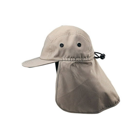 Outdoors Sun Protecting Flap Hat- Khaki