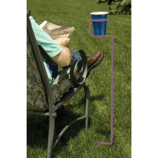 Outdoors Unlimited 82833 Standing Drink Holder - Purple