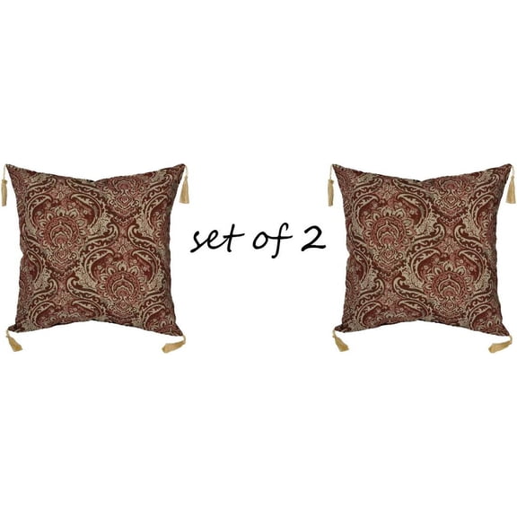 Outdoors Venice Outdoor Throw Pillow (Set of 2) 16x16x4