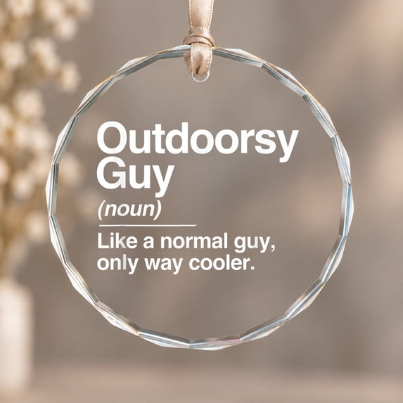 Key Account Definition Outdoorsy Guy Definition Nature Hiking Camping Outdoor Gift Ornament ...