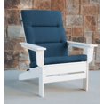 thumbnail image 1 of Outdura Adirondack CUSHIONS ONLY for Modern Polywood Chairs, 2-Pack - Blue, 1 of 1