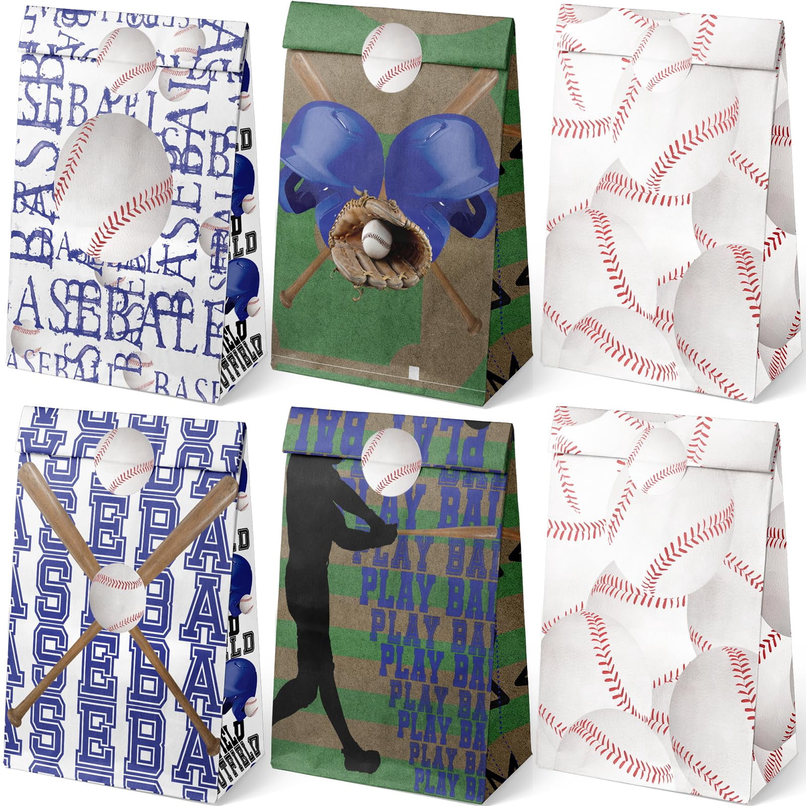 SAYAYA Baseball Themed Gift Bags - Party Favors & Decoration - View #9