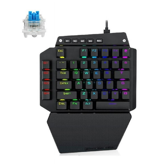 Outemu Switch Full for Key Macro Defines Keyboard One-hand Mechanical Keyboard