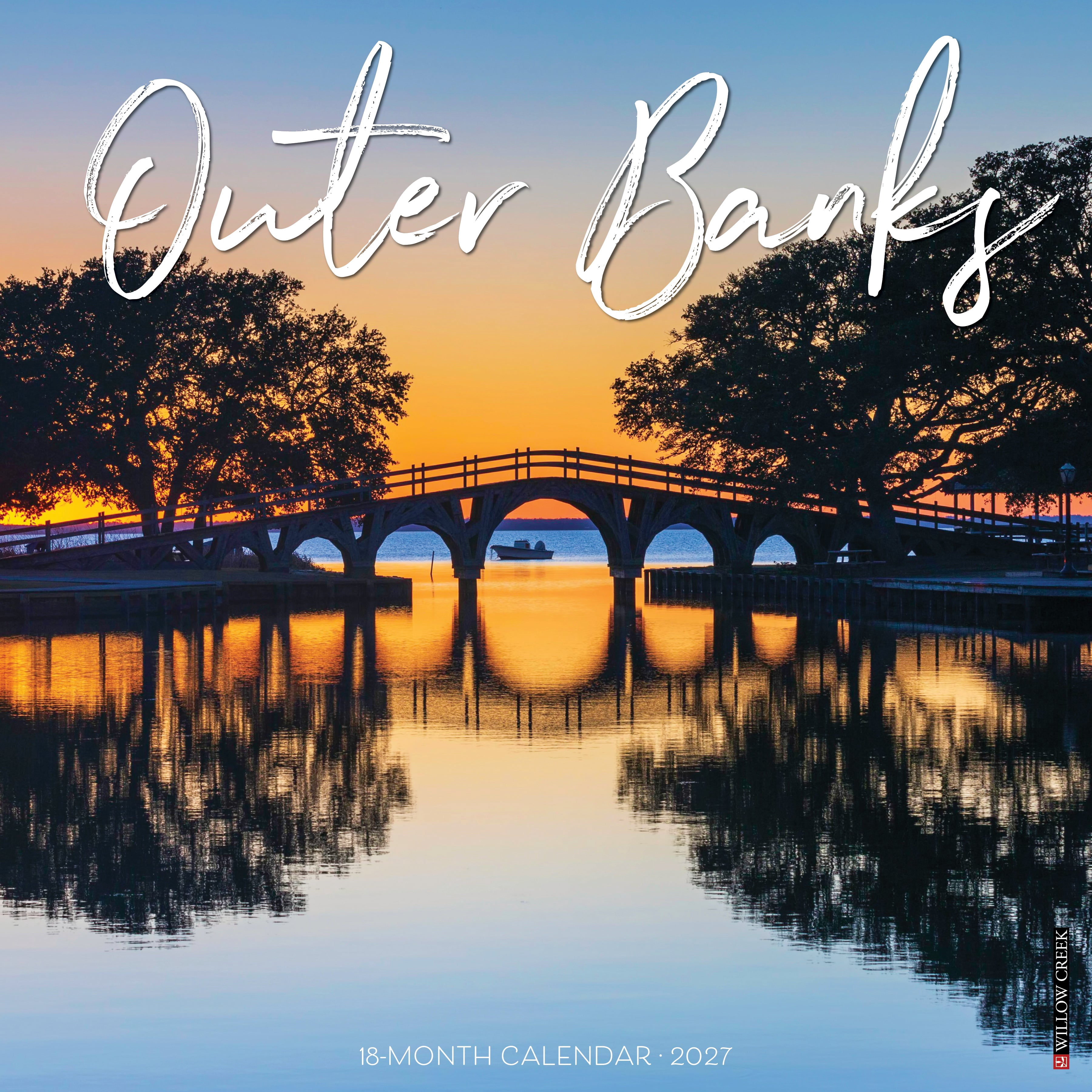 Willow Creek Press, Outer Banks 2027 Wall Calendar