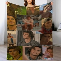 Outer Banks Blanket, Soft Cozy Fluffy Plush Throw Blanket for Boys Girls Young Adults, Warm Flannel Blanket for Living Room Bedroom Couch Bed 30"x40"