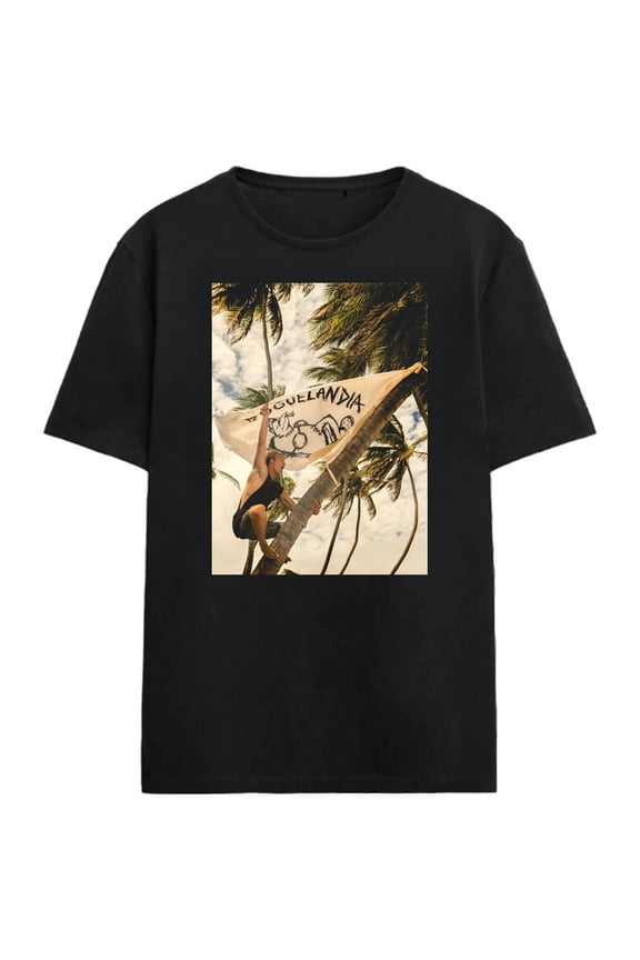 Outer Banks JJ Maybank At The Mast Adult Black Crew Neck Short Sleeve T-shirt-Medium