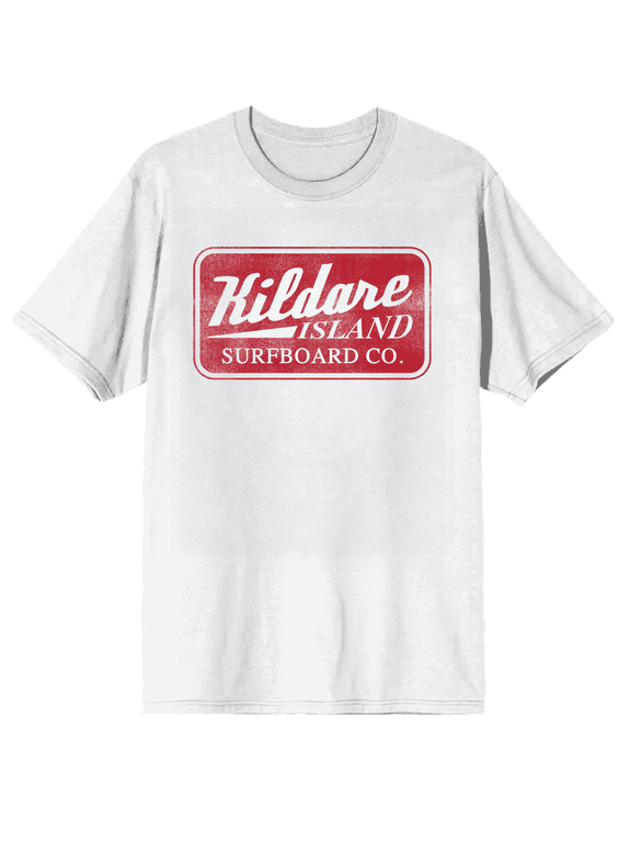 Outer Banks Kildare Island Surf Board Co Logo Tee-Medium
