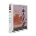 thumbnail image 1 of Outer Banks, North Carolina, Cape Hatteras Lighthouse, Sunrise (1000 Piece Puzzle, Size 19x27, Challenging Jigsaw Puzzle for Adults and Family, Made in USA), 1 of 4