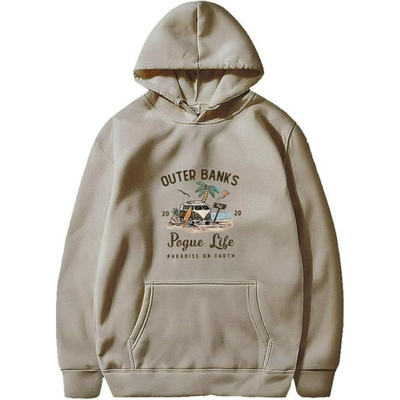Outer Banks Pogue Life Hoodie New Outer Banks Pogue Life Graphic Hoody Unisex Long Sleeve Hoodies
