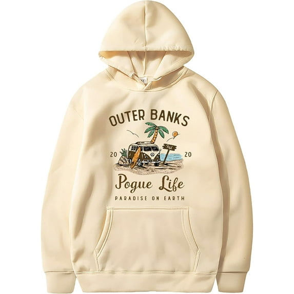 Outer Banks Pogue Life Hoodies Men Women Pullover Hoodies With Pocket Sweatshirt Sweater Long Sleeve Hoodie Outerwear