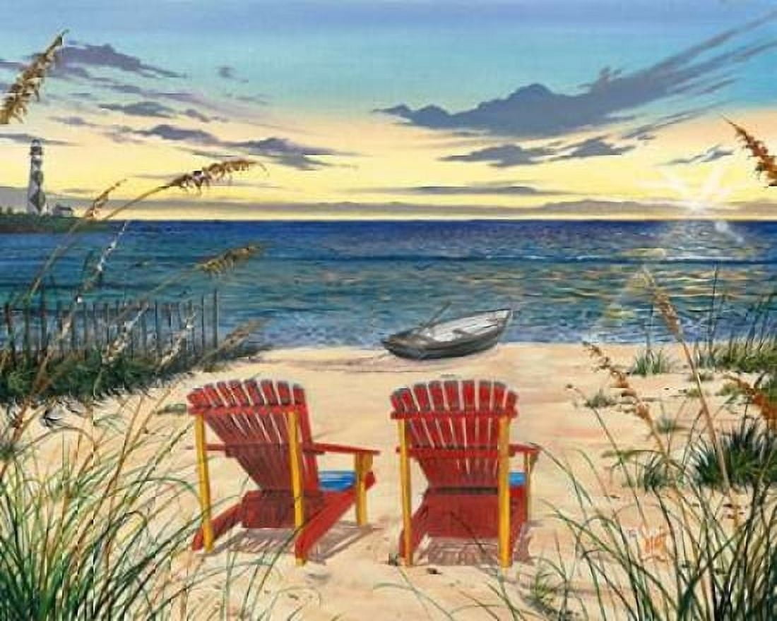 Outer Banks Sunrise Canvas Art - Scott Westmoreland (24 x 30)