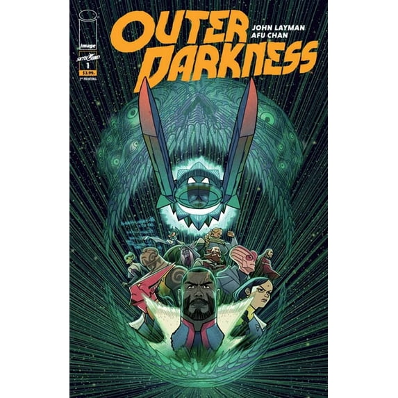 Outer Darkness #1 2nd Ptg Image Comics Comic Book