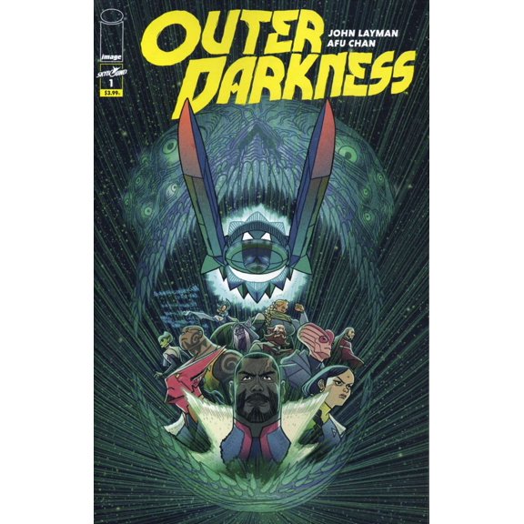 Outer Darkness #1 VF ; Image Comic Book