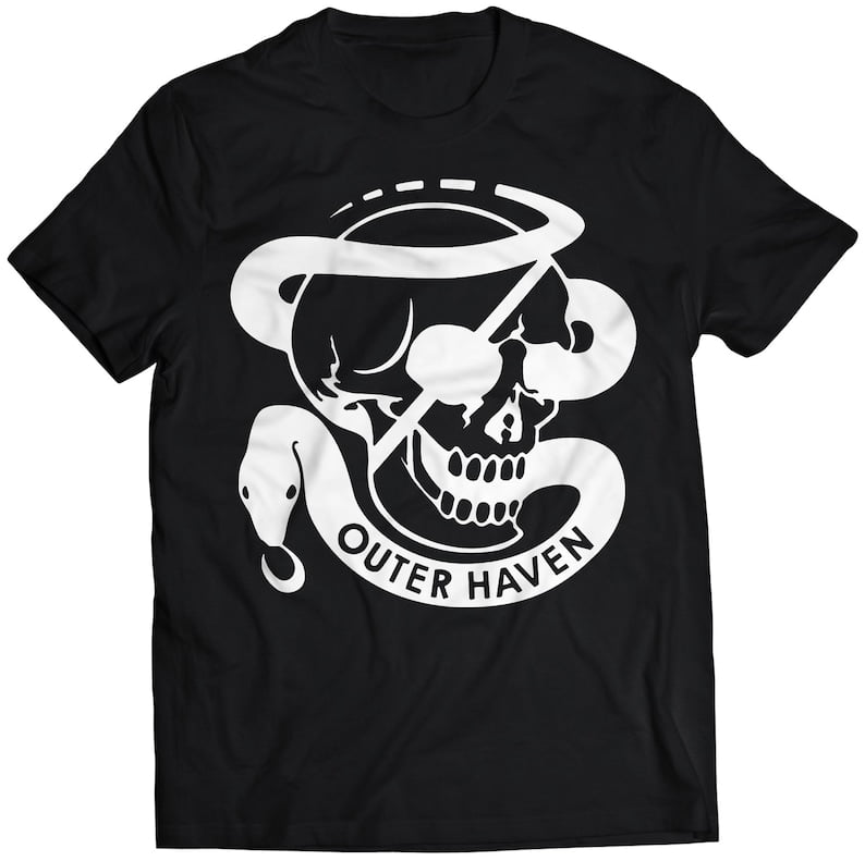 Outer Heaven MGS V1 T-shirt (vector) - Walmart.com