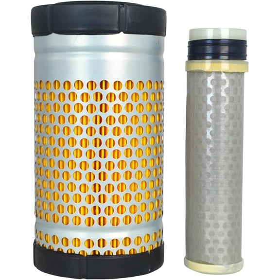 Outer Inner Air Filter 6C060-99410 6C060-99414 32721-58242 Compatible with Kubota B21 B2301 B7410D F2260 F3080 ZG227 B1410 B1610 B2710 B1700 B2100 B2400 B2630 B3200 B7300 K7311-82390 6A100-82630