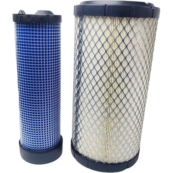 Outer Inner Air Filter Kit 17743-U2230-71 17744-U2230-71 Compatible with Toyota Forklift 4Y Engine Replace RS3940 AF25648 17743U223071 42806 P610905 83347