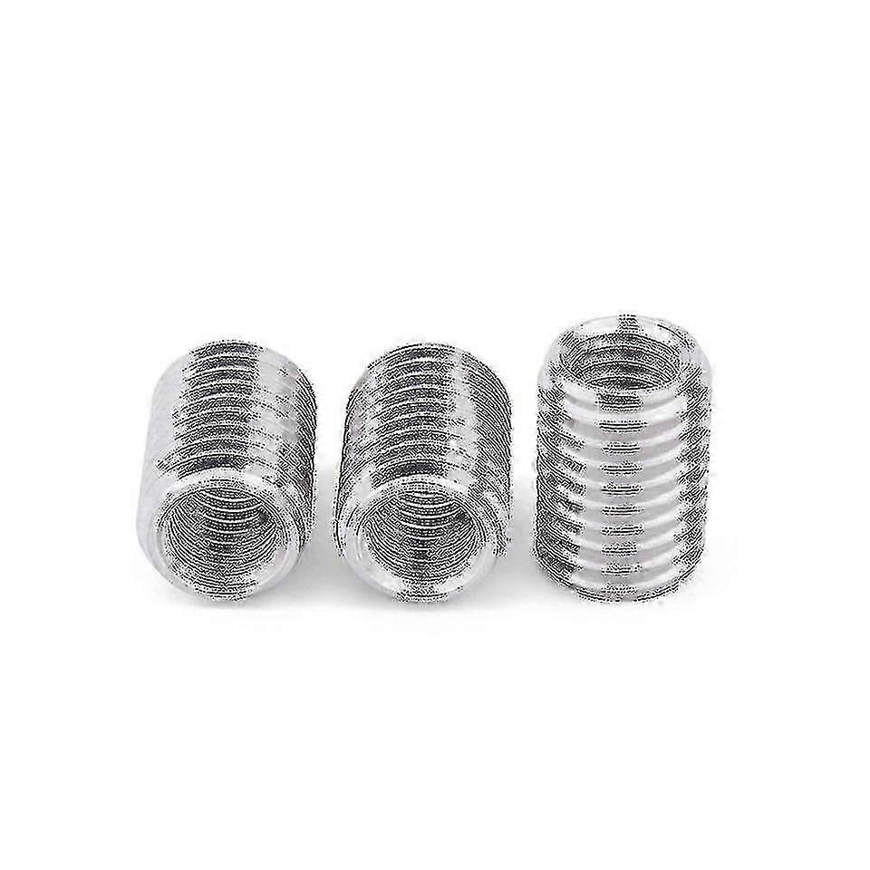 Outer M12 Inner M10 5 Pieces Inner Outer Threaded Holes Pipe Coupling ...