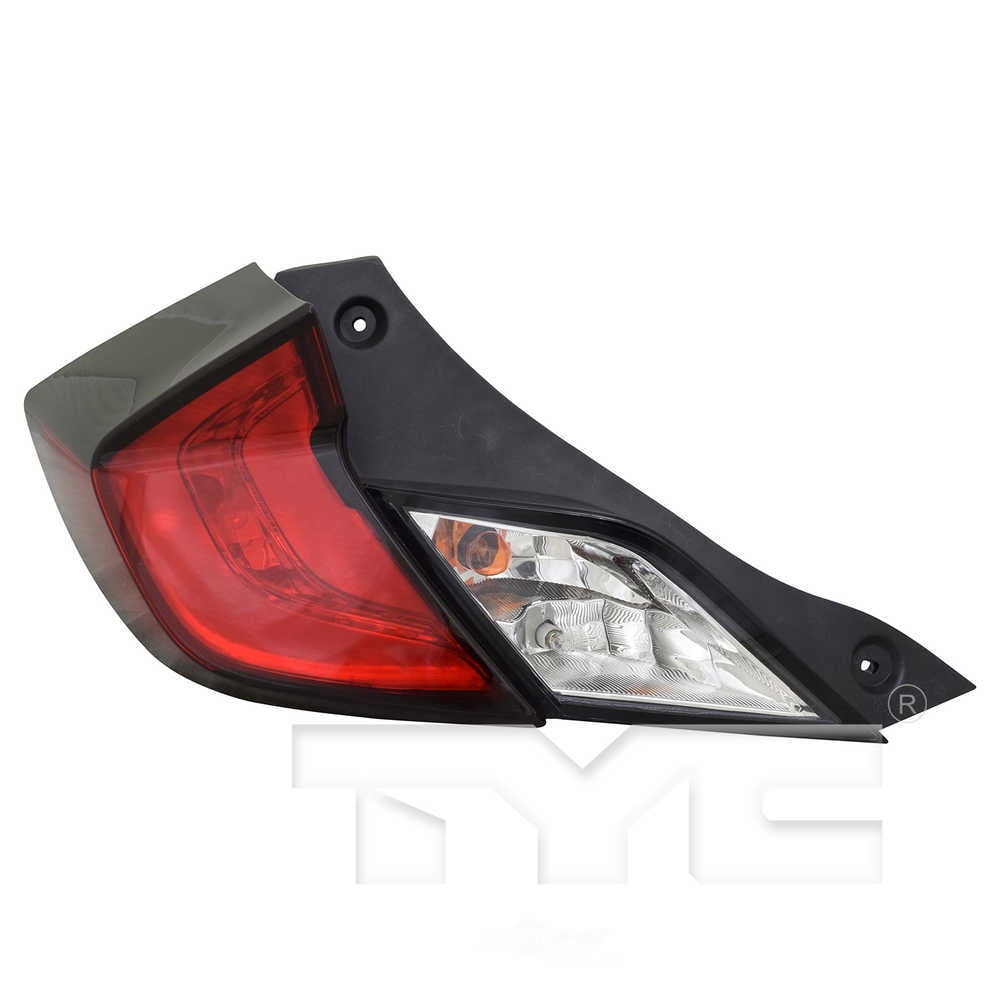 Outer Quarter Tail Light Left Driver for 16-20 Honda Civic Coupe Non-Hybrid Fits select: 2016-2019 HONDA CIVIC LX, 2020 HONDA CIVIC SPORT