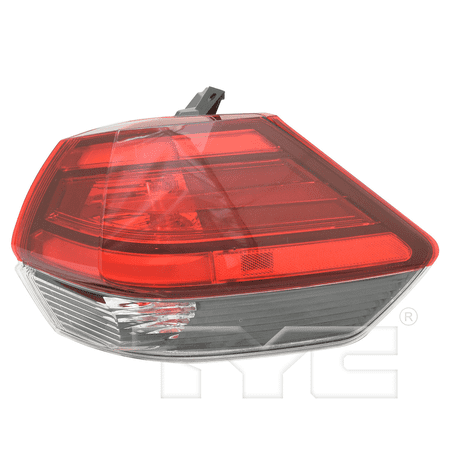 Outer Quarter Tail Light Rear Lamp Right Passenger for 17-17 Nissan Rogue Fits select: 2017 NISSAN ROGUE S/SL/SV
