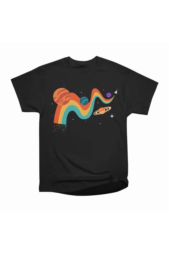 Outer Space Adventure T-Shirt Tee Gift For Him Merch For Her Apparel For Friend
