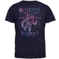 thumbnail image 1 of Outer Space Adventurer Astronaut Aim For The Stars Mens T Shirt Navy MD, 1 of 1