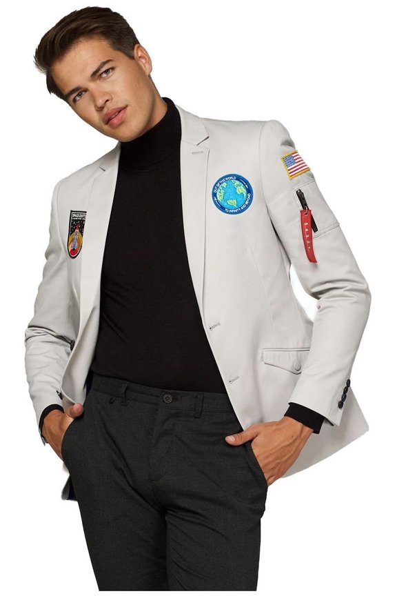 Men's Blazers Outer Space - Astronaut - Space Grey - US 44 Grey