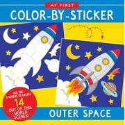 My First Color-By-Sticker Book - Outer Space, Paperback