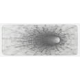 thumbnail image 1 of Outer Space Kitchen Mat, Turning Tunnel Inside Endless Hole Magnetic Field Deep in the Space Digital Art, Plush Decorative Kitchen Mat with Non Slip Backing, 47" X 19", Grey, by Ambesonne, 1 of 1