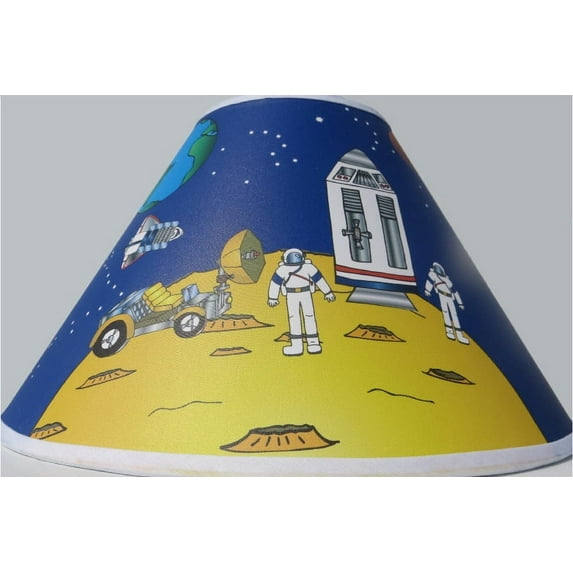 Outer Space Lamp Shade / Children's Nursery Space Decor