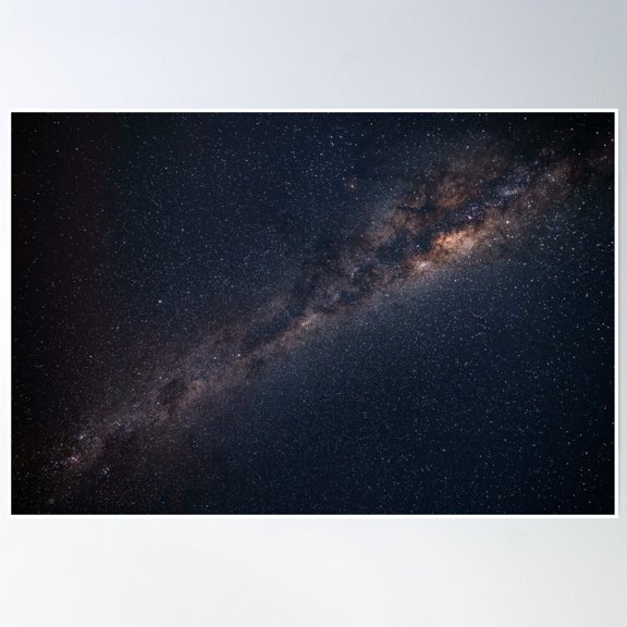 Outer Space Poster Wall Art, Modern Wall Decor, 12x18 UNFRAMED