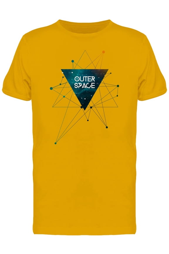 Outer Space Scientific Art T-Shirt Men -Image by Shutterstock, Male Small