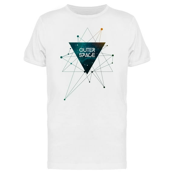 Outer Space Scientific Art T-Shirt Men -Image by Shutterstock, Male XX-Large