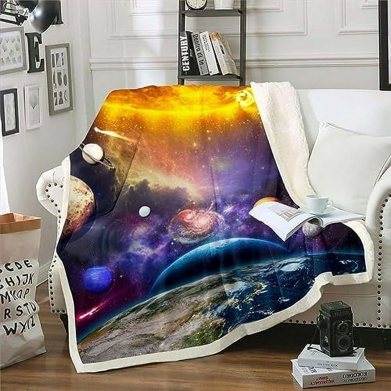 Galaxy print blanket sale