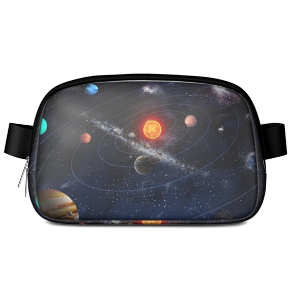 Outer Space Waist Bag – Galaxy Print Fanny Pack for Women Who Love Sci-Fi, Stars, and Celestial Vibes