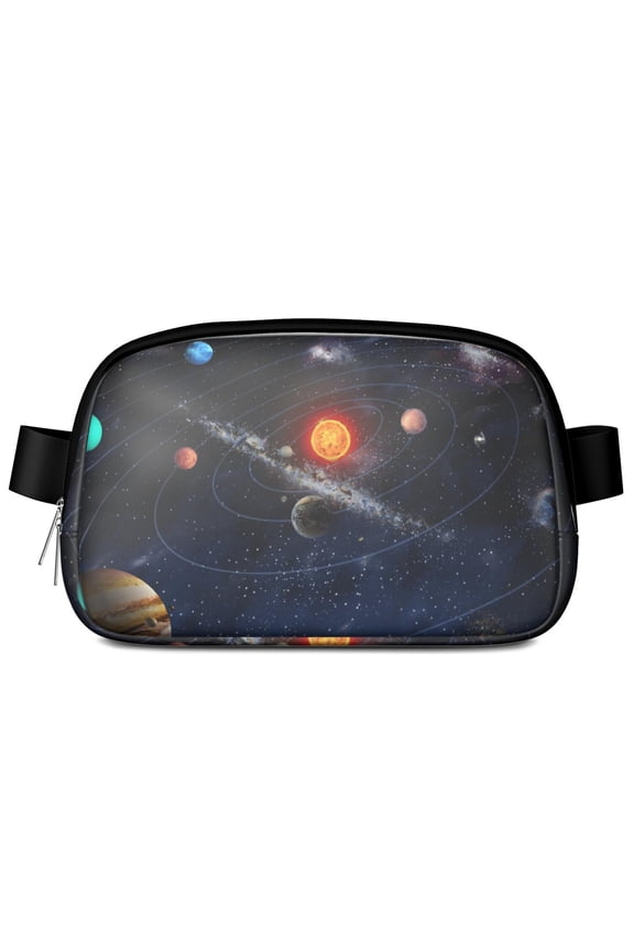 Outer Space Waist Bag – Galaxy Print Fanny Pack for Women Who Love Sci-Fi, Stars, and Celestial Vibes