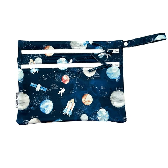 Outer Space - Waterproof Wet Bag (For mealtime, on-the-go, and more!)
