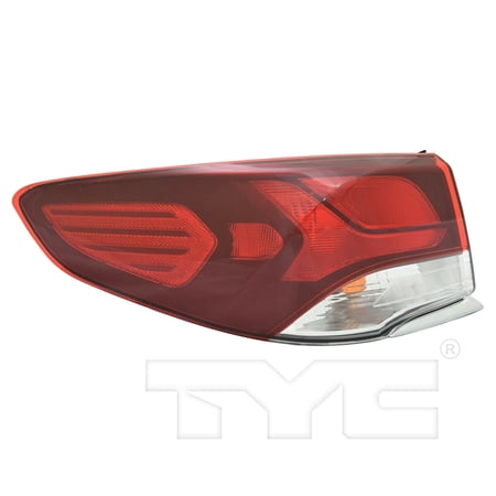 Outer Tail Light On-Body Lamp for 18-19 Hyundai Sonata Left Driver Fits select: 2018-2019 HYUNDAI SONATA SE