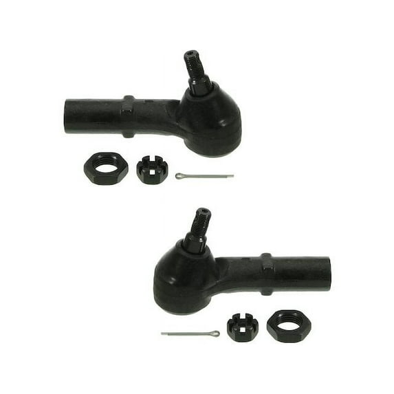 Outer Tie Rod End Set - Compatible with 1997 - 2000 Ford Contour 1998 1999