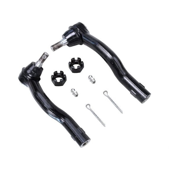 Outer Tie Rod End Set - Compatible with 2004 - 2013 INFINITI QX56 Base 2005 2006 2007 2008 2009 2010 2011 2012