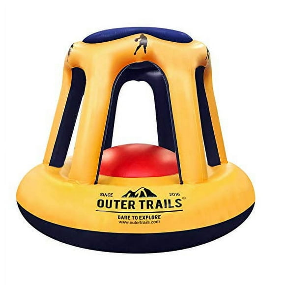 Outer Trails Swimming Pool Basketball Inflatable Floating Hoop and Ball Float Set
