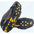 thumbnail image 1 of OuterStar Ice & Snow Grips Over Shoe/Boot Traction Cleat Rubber Spikes Anti Slip 10-Stud Crampons Slip-on Stretch Footwear S/M/L/X-L(Extra 10 Studs), 1 of 5