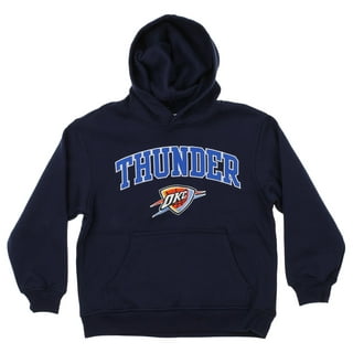 Basketball Oklahoma City Thunder Hoodies - Zip Up Red Thunder