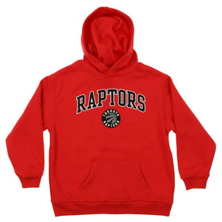 Men's Antigua Red Toronto Raptors Logo Victory Full-Zip Hoodie Size: Large