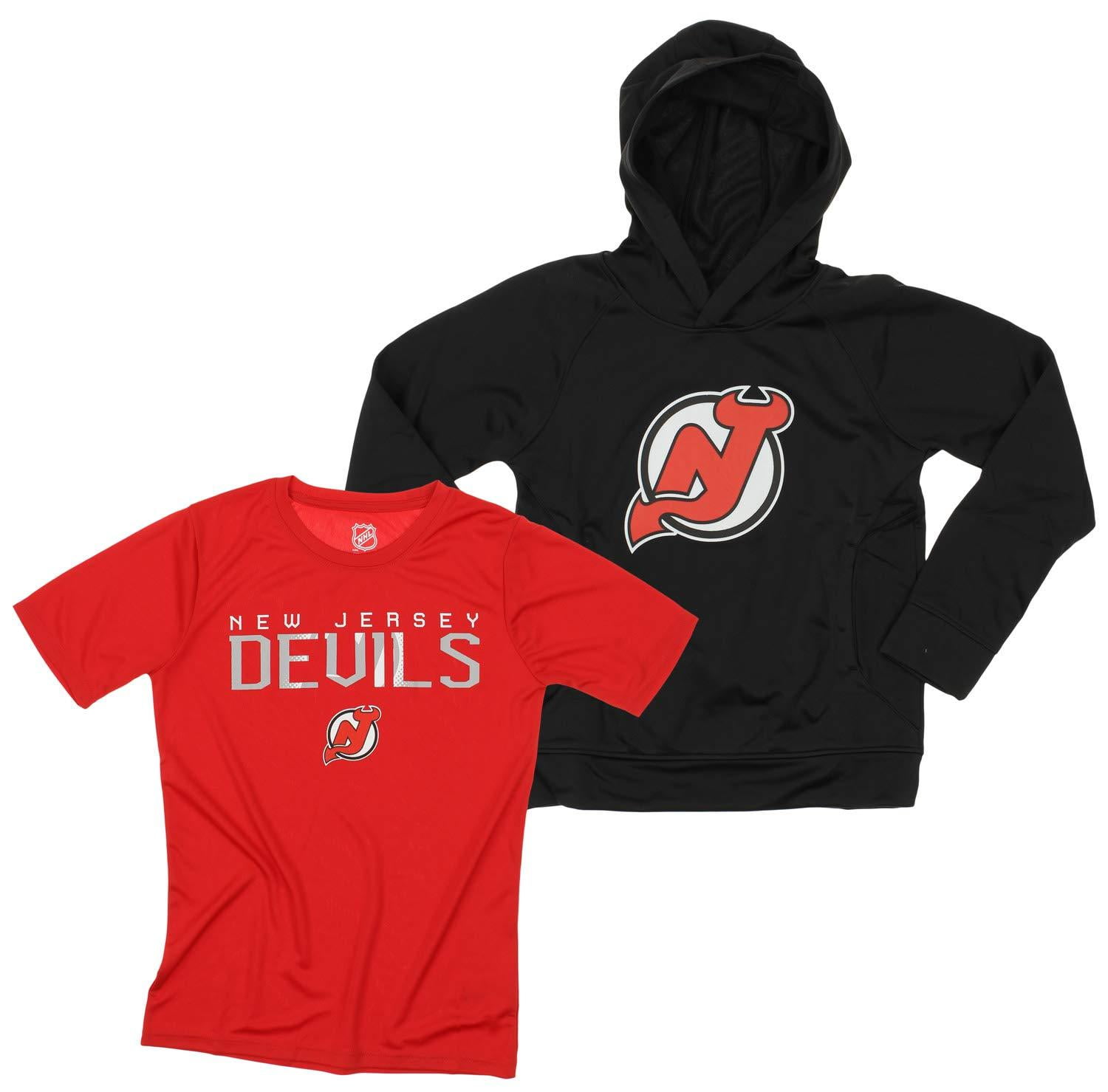 OuterStuff NHL Youth New Jersey Devils Team Performance Hoodie
