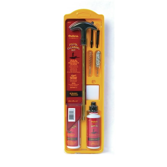 Outers Brass Rod Pistol Cleaning Kit - .22 Cal